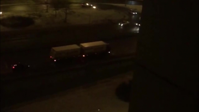 Полиция Петербурга устроила погоню за кортежем иномарок с угонщиками