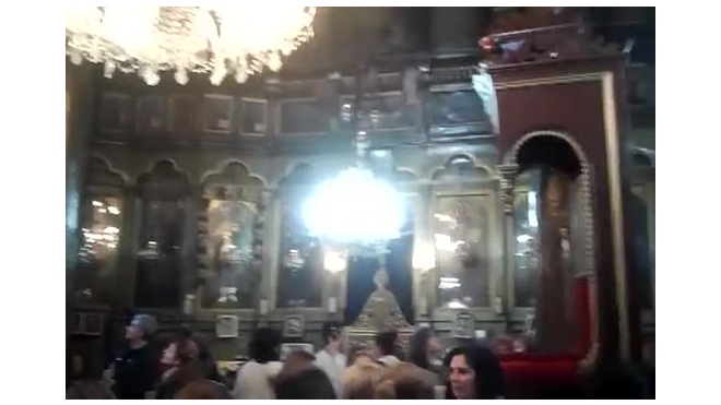 В македонском православном храме произошло чудо