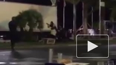 В сети появилось видео ликвидации террориста в Ницце