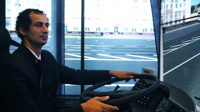 В Калининском районе появились новые трамвайные и троллейбусные тренажеры