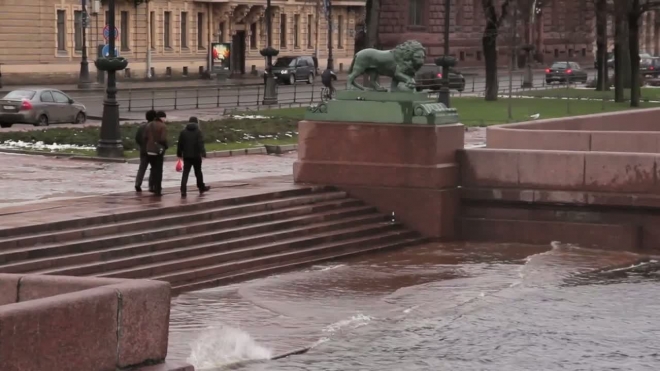 Петербург подтопит даже при закрытой дамбе