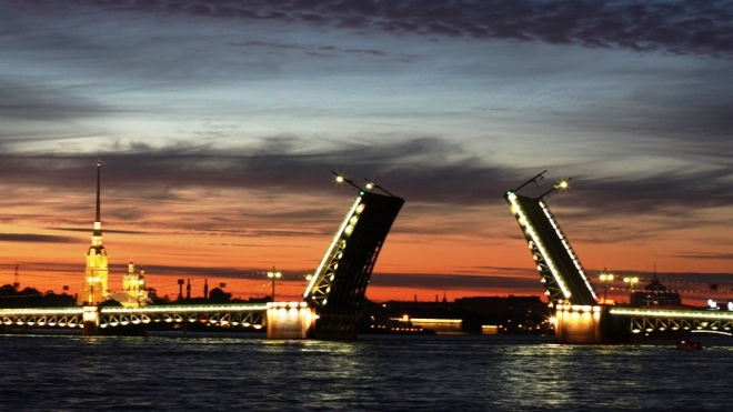 Отложено открытие Дворцового моста в Петербурге