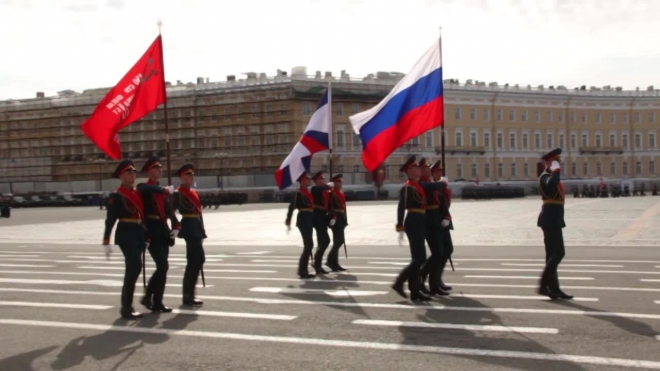 Под Петербургом вовсю готовятся к Параду Победы 9 мая