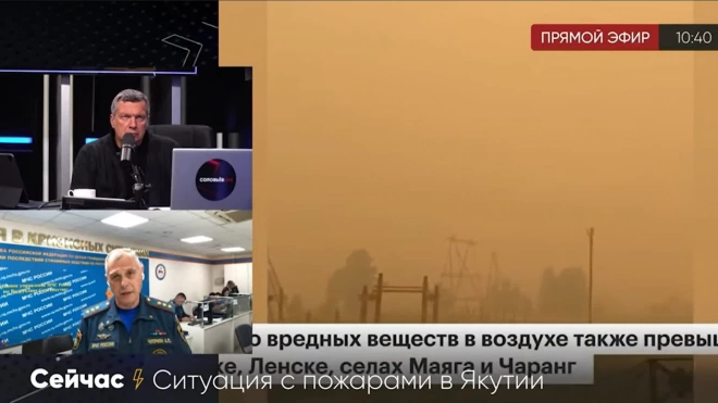 МЧС: в ситуации с пожарами в Якутии наступил перелом