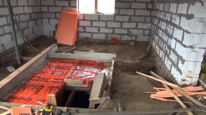 Под Воронежем мужчину замуровали в бетон в собственном доме