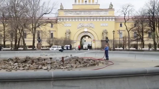 Сезон фонтанов в Петербурге стартует 22 апреля