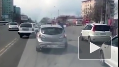 Драка водителей во Владивостоке