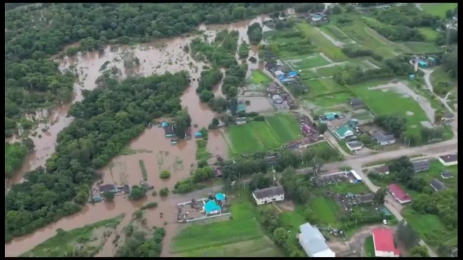 В Приморье выросло число подтопленных после тайфуна домов