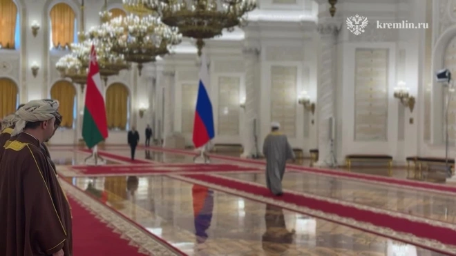В Кремле начались переговоры Путина и султана Омана Аль Саида