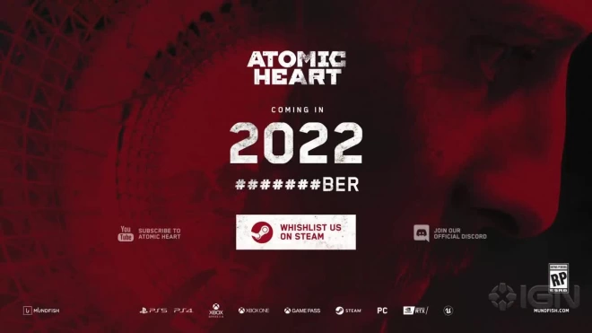 Новый трейлер Atomic Heart подтвердил сроки выхода игры