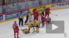 Сборная России, обыграв шведов 7:3, вышла в ¼ чемпионата мира по хоккею