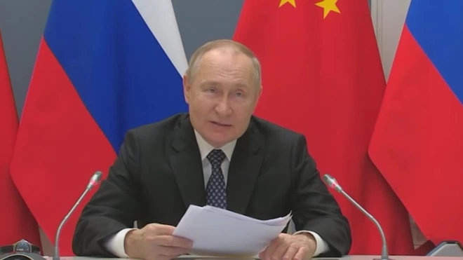 Путин поздравил китайцев с наступающим Новым годом