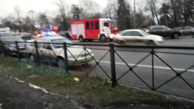 Подробности масштабной аварии с Audi A7: водитель был пьяный 
