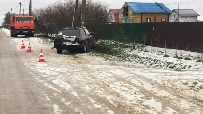 В результате ДТП в Кировском районе Ленобласти пострадали две девочки