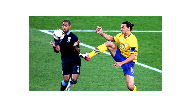 Евро-2012: Англия в упорном поединке сломила сопротивление Швеции - 3:2