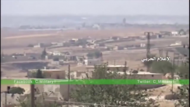Сирийские военные похвастались видео безжалостного артобстрела боевиков под Алеппо