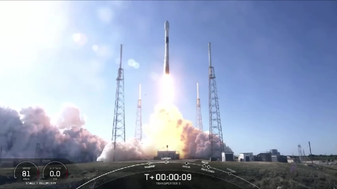 SpaceX запустила ракету-носитель Falcon 9 с украинским спутником "Сич-2-30"  