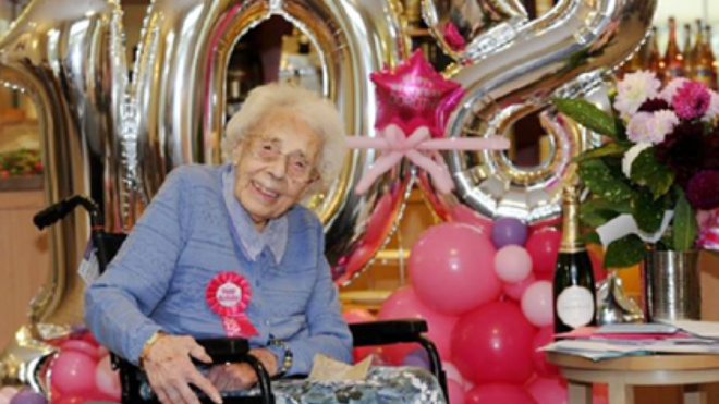 Отпраздновавшая 108-летие британка раскрыла секрет долголетия