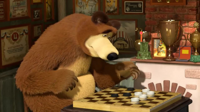 В кинотеатрах Великобритании показали мультфильм "Маша и Медведь"