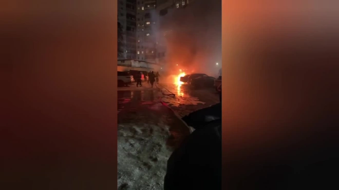 Массовое возгорание авто на Рашетовой признали поджогом