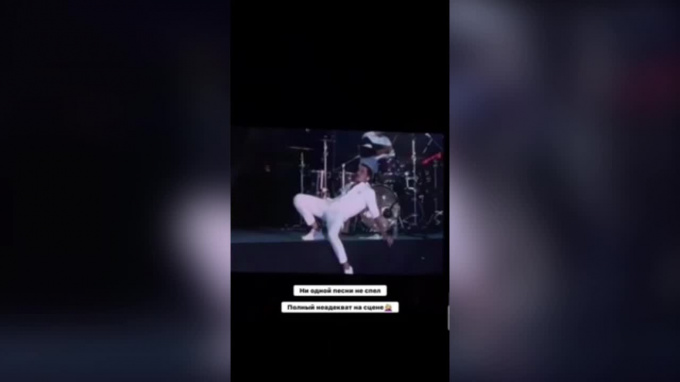 В сети опубликовали видео неадекватного выступления Билана в Самаре