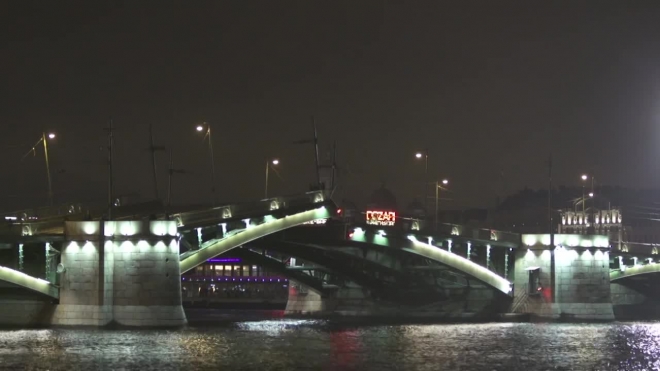 В ночь на 31 октября будет разведен Сампсониевский мост в Петербурге