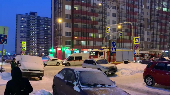 На Европейском проспекте в квартире произошел пожар 