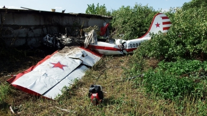 Причиной крушения спортивного Як-52 под Самарой могла стать ошибка пилотирования