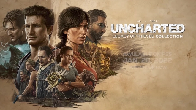 Sony представила релизный трейлер Uncharted: Legacy of Thieves Collection