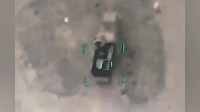 Уничтожение Турцией "Панциря-С1" в Сирии сняли на видео