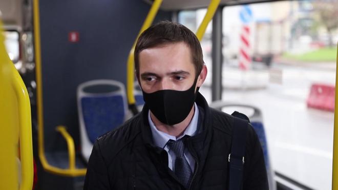 В Комтрансе Петербурга просят носить маски, чтобы избежать введения жестких мер
