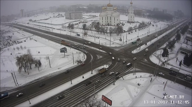 Авария на пр. Республики.