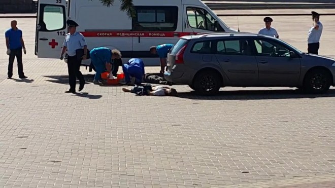 Появилось видео с места стрельбы в Белгороде