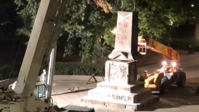 В американском Бирмингеме решили демонтировать памятник конфедератам