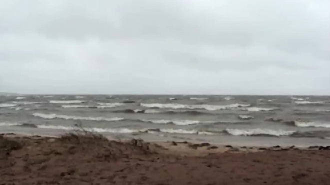 На Ладожском озере ожидается шторм