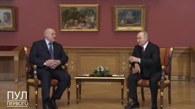 Путин заявил, что им уже есть о чем поговорить с Лукашенко