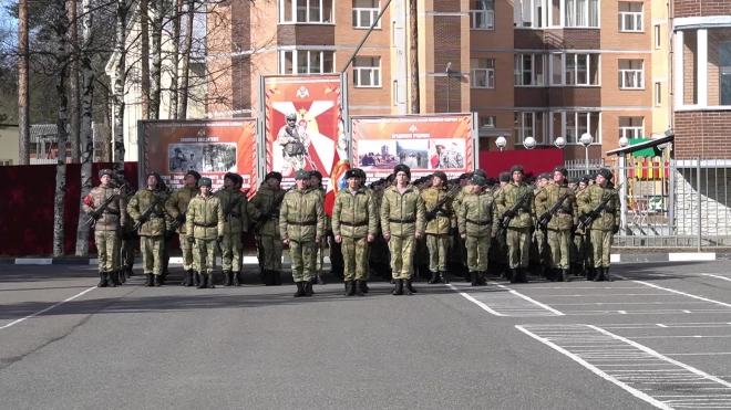 В Ленобласти росгвардейцы готовятся к Параду Победы