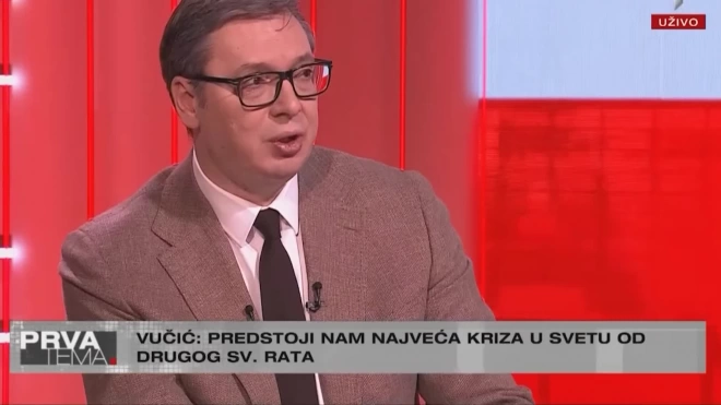 Вучич заявил, что ожидает усиления интенсивности боевых действий на Украине