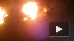 В Омске сгорела машина