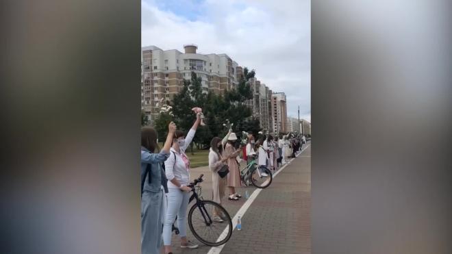 В Минске утром продолжаются акции солидарности с задержанными