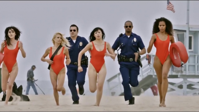 "Типа копы" (Lets Be Cops): фильм режиссера Люка Гринфилда удержал вторую строчку чарта