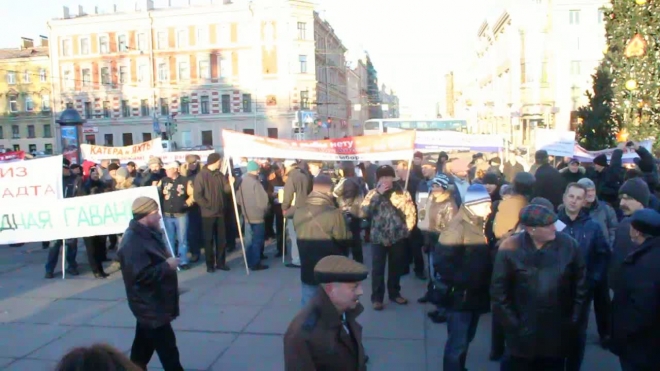 Рыболовы России, объединяйтесь! Митинг против беспредела на водоемах Петербурга