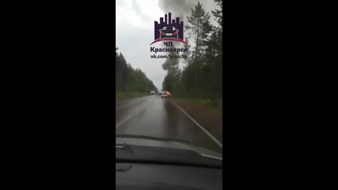 Видео: Под Красноярском автолюбитель сгорел заживо 