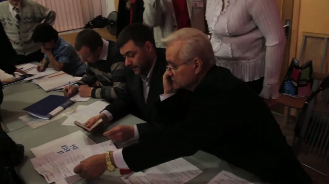 В Петербурге зафиксированы первые нарушения на избирательных участках