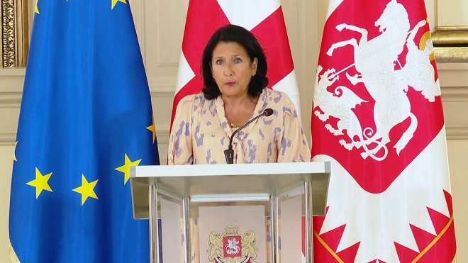 Президент Грузии заявила о негативном настрое Брюсселя в отношении страны