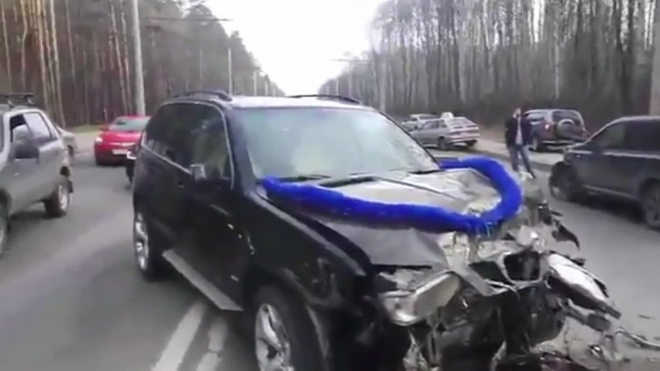 В сети появилось фото и видео с места жуткой массовой аварии в Пензе