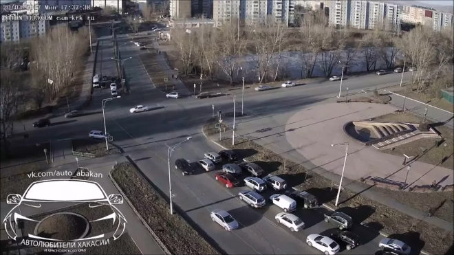 ДТП Абакан Крылова - Ярыгина.