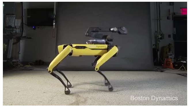 Boston Dynamics опубликовал видео зажигательного танца робота