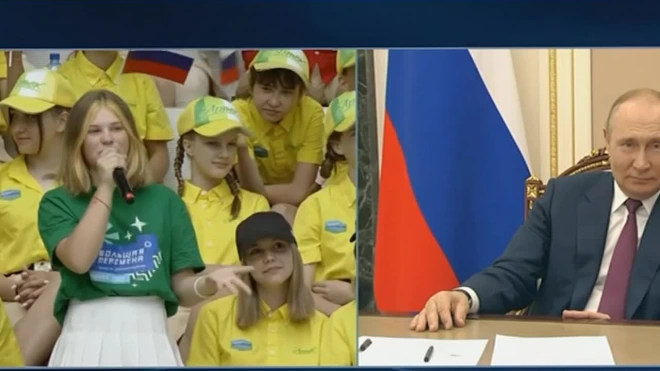 Путин возглавит наблюдательный совет нового движения детей и молодежи
