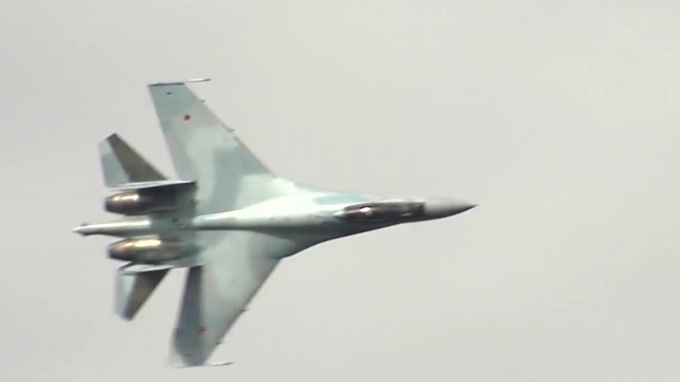 Российские Су-35 совершили перехват истребителей Израиля